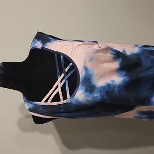 Nora Cora sleeveless top tie dyed.